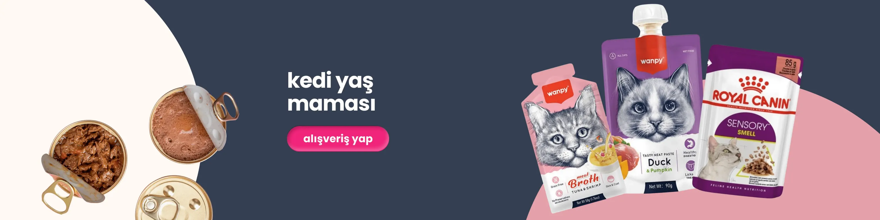 kedi yaş maması, kedi konservesi