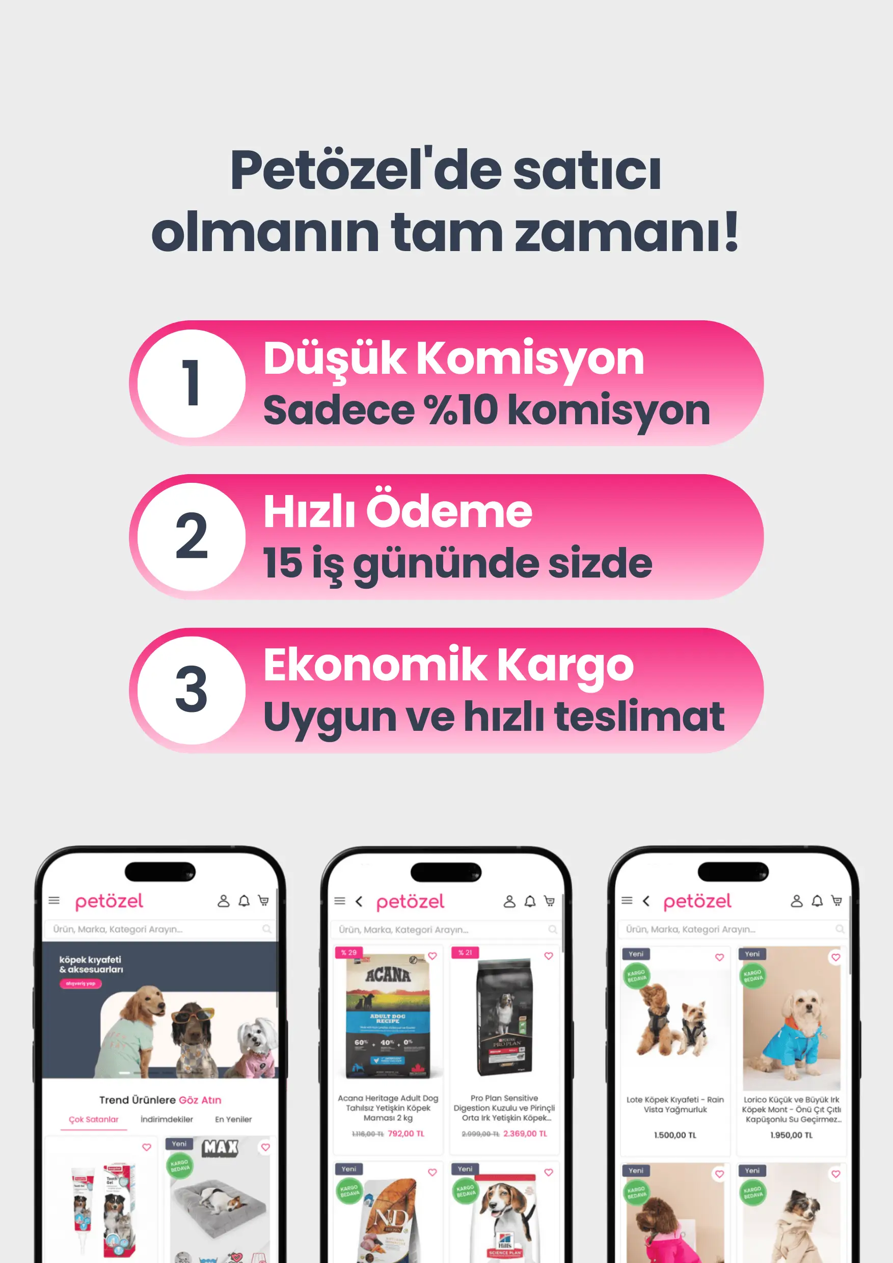 petözel'de satıcı olmanın tam zamanı! hemen mağazanı aç, kazanmaya başla.