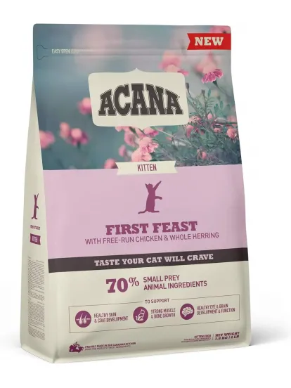 Acana First Feast Tavuklu ve Balıklı Yavru Kedi Maması 1,8 kg