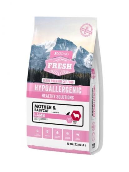 Jadawa Fresh Hipoalerjenik Kuzulu Anne ve Yavru Kedi Maması 10 Kg