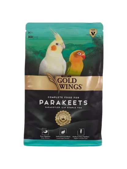 Gold Wings Premium Paraket Yemi 1 kg