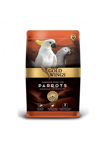 Gold Wings Premium Meyveli Büyük Irk Papağan Yemi 1 kg