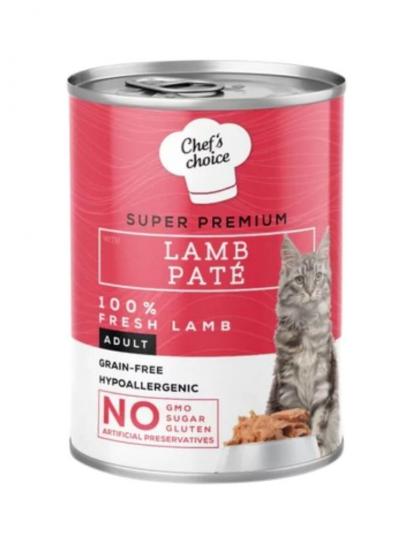 Chef's Choice Kuzu Etli Ezme Yetişkin Kedi Konservesi 400 gr