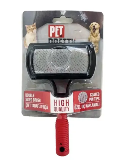 Pet Pretty Çift Taraflı Kedi Köpek Fırça Tarak