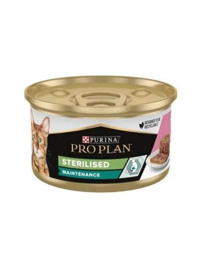 Pro Plan Ton Balıklı ve Somonlu Kısırlaştırılmış Kedi Konservesi 85 gr