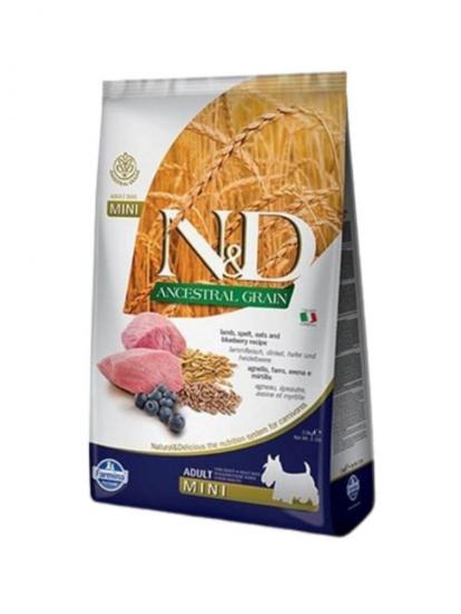 N&D Düşük Tahıllı Kuzu Etli Küçük Irk Yetişkin Köpek Maması 2,5 kg