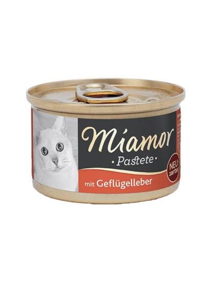 Miamor Pastete Ciğerli Tahılsız Konserve Kedi Maması 85 gr