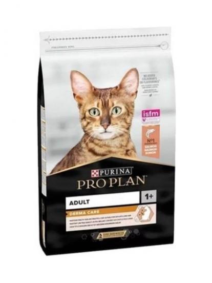 Pro Plan Derma Care Somonlu Tüy Yumağı Önleyici Yetişkin Kedi Maması 10 kg