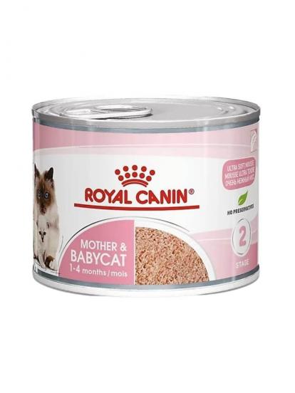 Royal Canin Mother & Babycat Anne ve Yavru Kedi Konservesi 195 gr