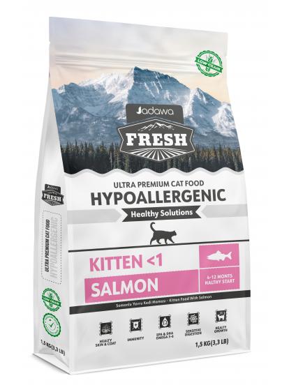Jadawa Fresh Hipoalerjenik Somonlu Yavru Kedi Maması 1,5 Kg