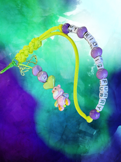 Noisy Paws My Kid is Furry Peteveyn Charm